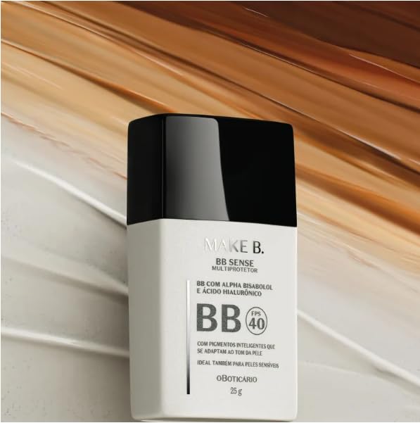 BB Cream Multiprotetor FPS 40 Make B. Sense 25g (Cor 2, 25g